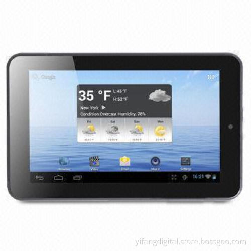 Newest 7" Android Tablet PC with AML8726-MXS Dual-core Cortex A9 1.5GHz CPU, 1,024 x 600P Resolution